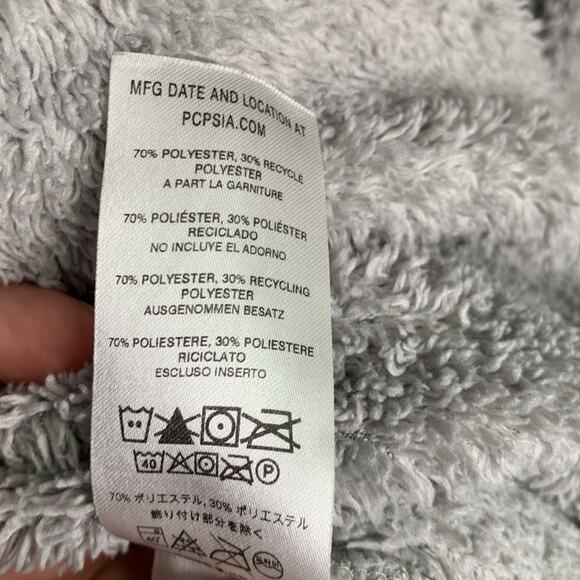 Patagonia Women's Salt Grey Los Gatos 1/4-Zip Fleece Pullover W-845 Sz M - Picture 7 of 11